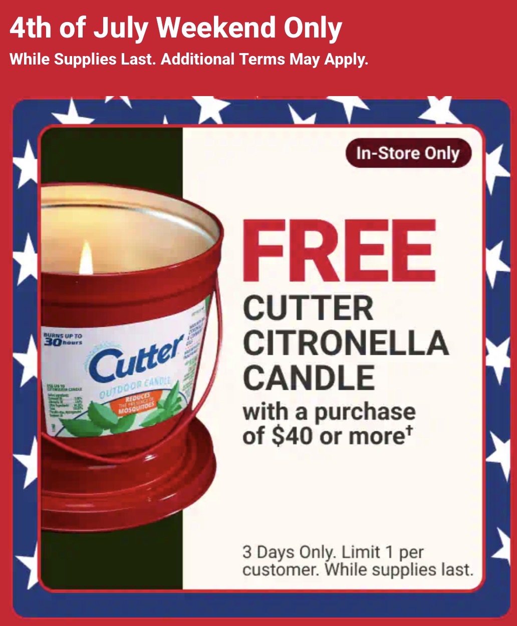 Citronella Candle
